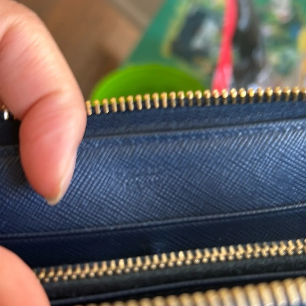 Prada Saffiano Leather Zippy Wallet - Picture 8 of 10